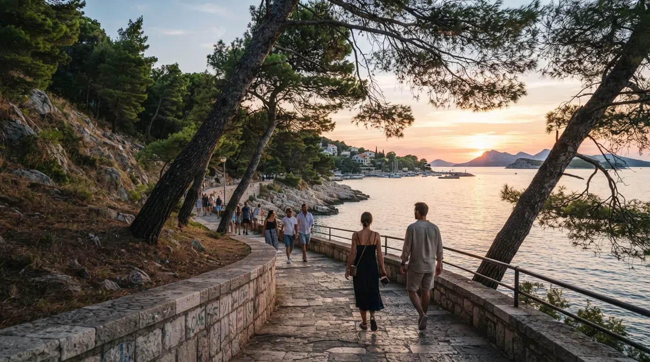 Meje, Split: la tranquila costa donde Split se afloja el cuello