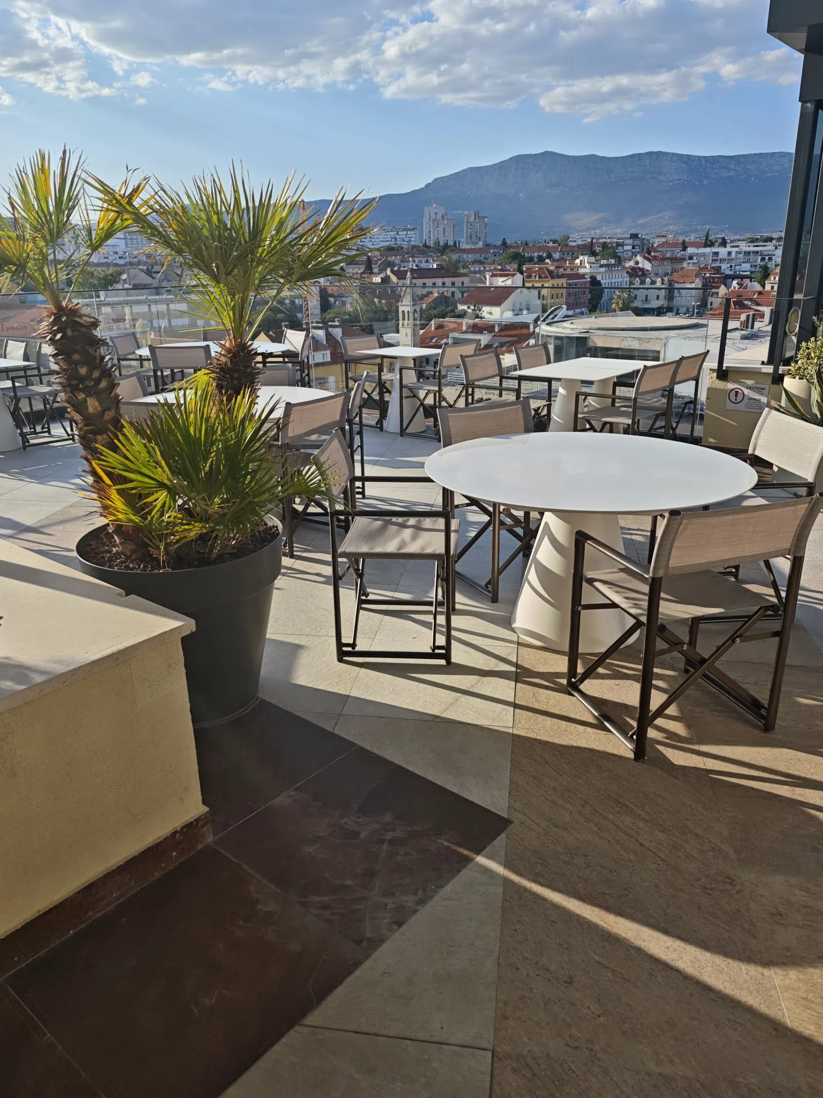 Split Rooftop Bar at Cornaro Hotel, Split